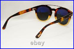 Tom Ford Sunglasses Newman Brown Green Gold Tortoiseshell FT0515 TF515 56N 53mm