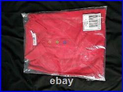 Toys R Us Uniform Outfit New Rare Retro polo Shirt large Red