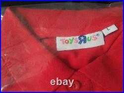 Toys R Us Uniform Outfit New Rare Retro polo Shirt large Red