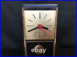 VINTAGE FRENCH RETRO ORIGINAL PETITE PENDULUM CLOCK DESK CLOCK 20 cm High