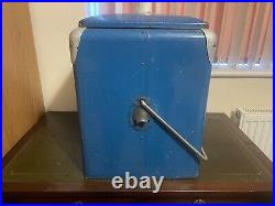 VINTAGE MID-CENTURY ORIGINAL PEPSI COOLER 50s RETRO AMERICANA COLLECTIBLE