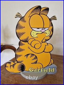 Very Rare Garfield Cartoon Character Table Lamp / Light Working VGC. Collectible