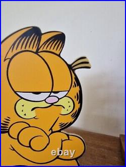 Very Rare Garfield Cartoon Character Table Lamp / Light Working VGC. Collectible