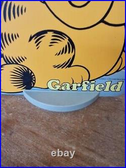 Very Rare Garfield Cartoon Character Table Lamp / Light Working VGC. Collectible