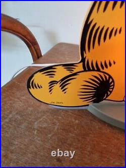 Very Rare Garfield Cartoon Character Table Lamp / Light Working VGC. Collectible