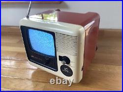 Vintage 1970s JVC 3020 potable TV retro