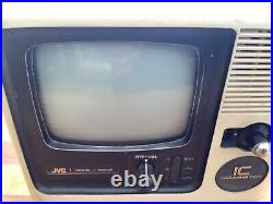 Vintage 1970s JVC 3020 potable TV retro