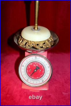 Vintage 60's Onyx Marble Ornate Ashtray Stand Mid Century Retro Kitsch Brass