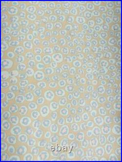 Vintage Designers Guild 7 + 3 Snowflower abstract wallpaper 1978. Pretty Retro