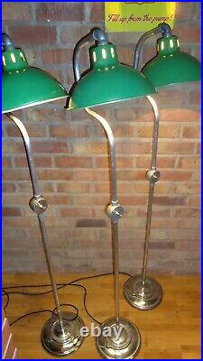 Vintage Industrial Factory Retro styled UFO light shade Floor Lamp Stand