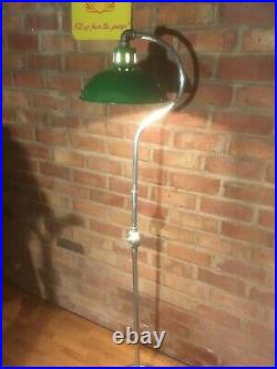 Vintage Industrial Factory Retro styled UFO light shade Floor Lamp Stand