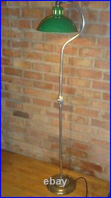 Vintage Industrial Factory Retro styled UFO light shade Floor Lamp Stand