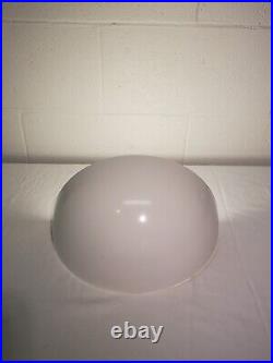 Vintage Mid Century Modern Atomic Retro LIGHTOLIER Light Sconce Space Age Dome