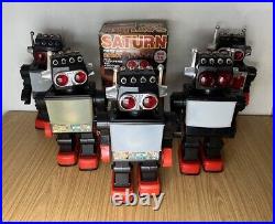 Vintage ROBOT Collection 80's Sentinel Saturn RARE Retro Toys JAPAN Sci-fi