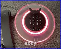 Vintage Retro 90s Cicena Sheila 00116 Pink Neon Light Telephone Phone