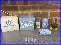 Vintage Retro Collectable Revlon Charlie Charlie-in-the-box EDC Gift set NEW