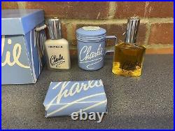 Vintage Retro Collectable Revlon Charlie Charlie-in-the-box EDC Gift set NEW