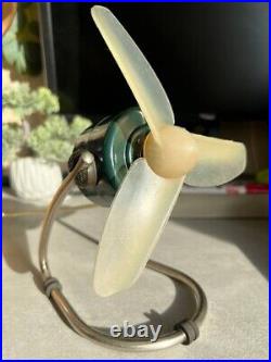 Vintage Retro USSR Soviet Space Age Desk Ventilator Fan VN-8 Mid Century 60's