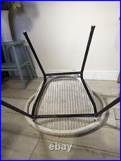 Vintage Satalight Sputnik Retro MCM Chair With Splaye Legs