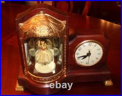 Vntg Dancing Ballerina Music United Electric Clock Corp Model 870 Works well