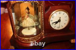 Vntg Dancing Ballerina Music United Electric Clock Corp Model 870 Works well