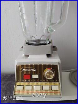 WRKING SUNBEAM Kitchen Center Vintage Mixer Food RETRO Blender Mincer Movie Prop